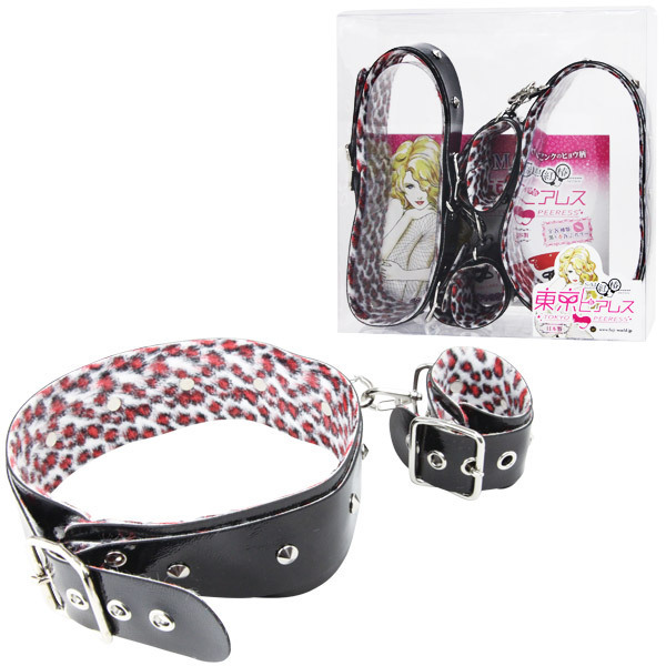 紅椿 東京ピアレス 太腿&手枷 (黒)