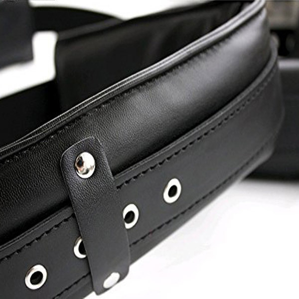 <SM VIP>簡単M字開脚足枷ベルト アイマスク 収納バック付