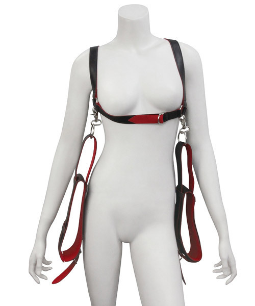 <Abyss> 太腿固定M字開脚ベルト