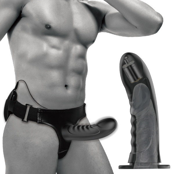 プリティラブ (バイブレーティングストラップオンシリコンディルド)