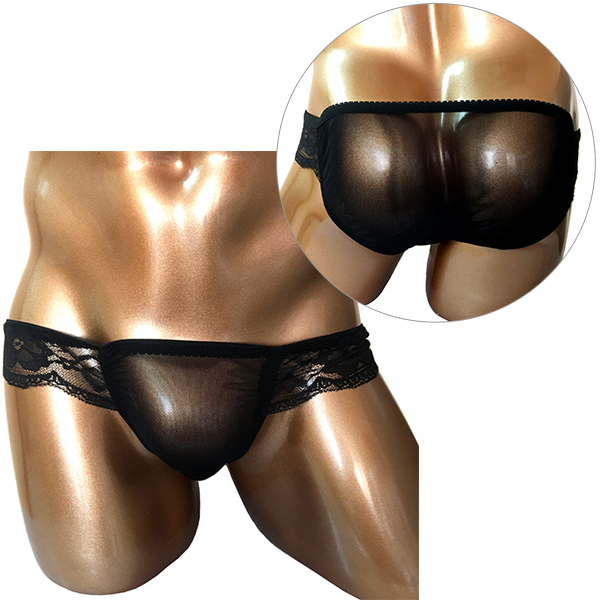 BadDaddy SEXYレースビキニ(L−005) ブラック