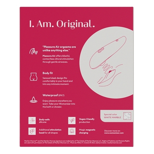 <吸うやつ>ウーマナイザー マリリンモンロー スペシャルエディション (ホワイトマーブル)