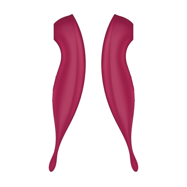 <吸うやつ>Satisfyer(サティスファイヤー トワリングプロプラス) ダークレッド