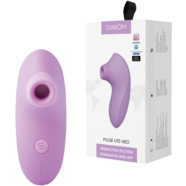 <吸うやつ>SVAKOM PULSE LITE NEO(パルスライトネオ) ラベンダー