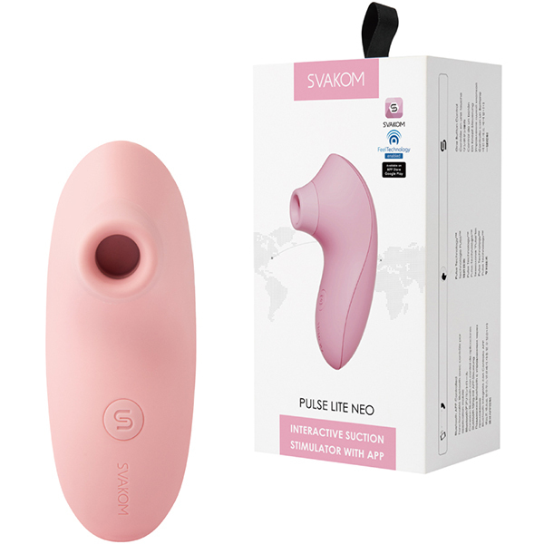 <吸うやつ>SVAKOM PULSE LITE NEO(パルスライトネオ) ペールローズ