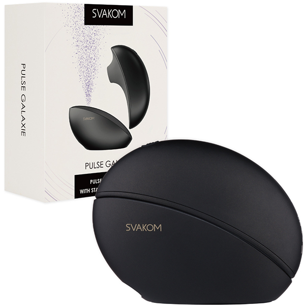 <吸うやつ>SVAKOM PULSE GALAXIE(パルスギャラクシー) ミッドナイトブラック