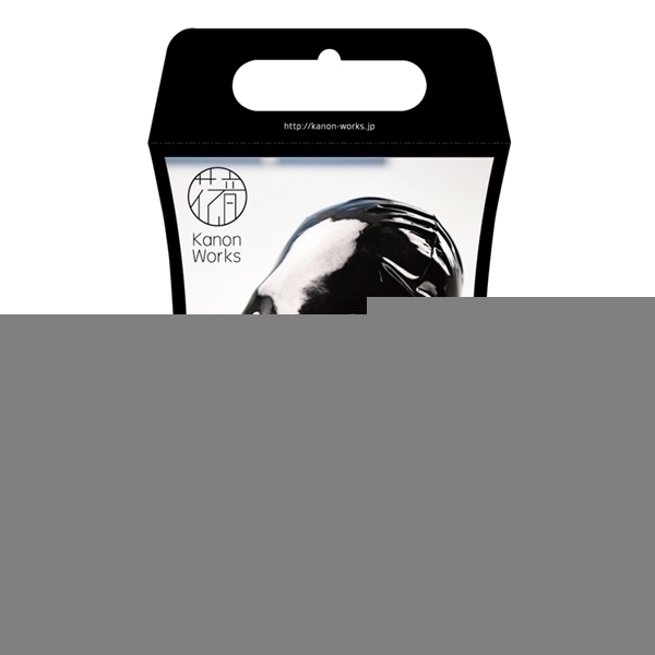 Kanon Works(花音ワークス) エナメル生地全頭マスク(口アキ)