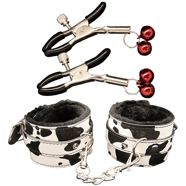 牛柄SM拘束具5点セット