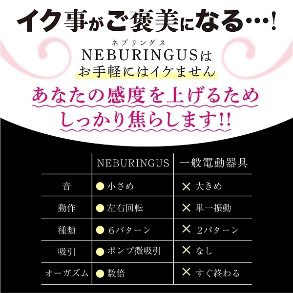 ヤバ回転ローター NEBURINGUS(ネブリングス) P