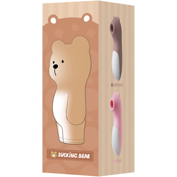 <吸うやつ>SUCKING BEAR すいっクマ ピンク