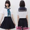 インターナショナルスクールのセーラー服（夏服）　ＢＩＧ