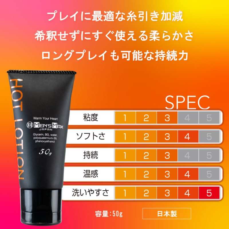 Alternative view of ＭＥＮ’Ｓ　ＭＡＸ　ホットローション　５０ｇ