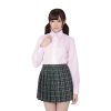 本気で盛れる長袖シャツ　ピンク　Ｌサイズ