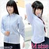 長袖シャツ単品　サックス　Ｍ